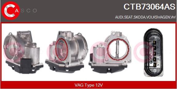 Casco CTB73064AS - Corps papillon droxauto.com