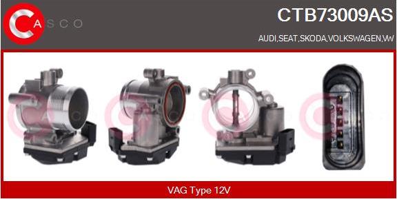 Casco CTB73009AS - Corps papillon droxauto.com