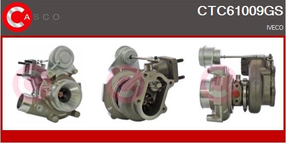 Casco CTC61009GS - Turbocompresseur, suralimentation droxauto.com