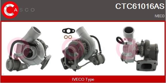Casco CTC61016AS - Turbocompresseur, suralimentation droxauto.com