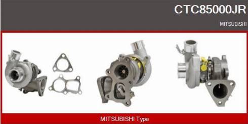 Casco CTC85000JR - Turbocompresseur, suralimentation droxauto.com