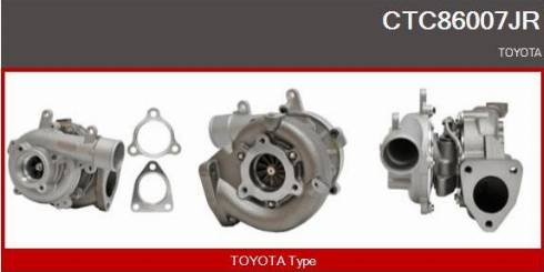 Casco CTC86007JR - Turbocompresseur, suralimentation droxauto.com