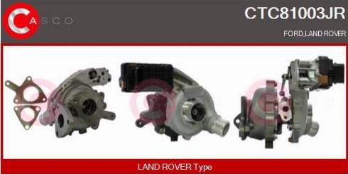 Casco CTC81003JR - Turbocompresseur, suralimentation droxauto.com