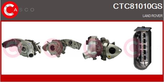 Casco CTC81010GS - Turbocompresseur, suralimentation droxauto.com