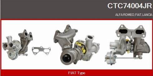 Casco CTC74004JR - Turbocompresseur, suralimentation droxauto.com