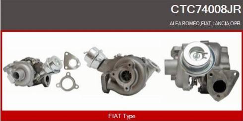Casco CTC74008JR - Turbocompresseur, suralimentation droxauto.com