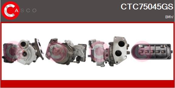 Casco CTC75045GS - Turbocompresseur, suralimentation droxauto.com