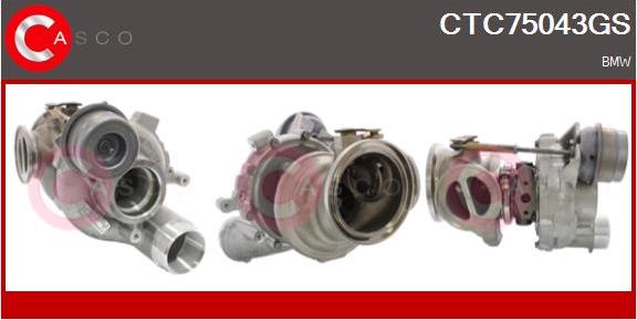 Casco CTC75043GS - Turbocompresseur, suralimentation droxauto.com