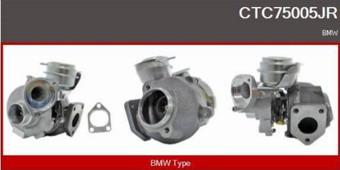 Casco CTC75005JR - Turbocompresseur, suralimentation droxauto.com