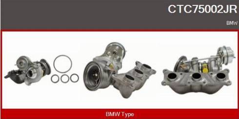Casco CTC75002JR - Turbocompresseur, suralimentation droxauto.com