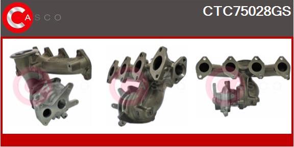 Casco CTC75028GS - Turbocompresseur, suralimentation droxauto.com