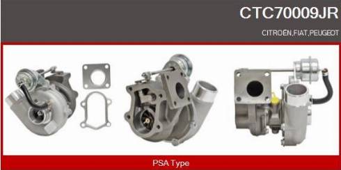 Casco CTC70009JR - Turbocompresseur, suralimentation droxauto.com