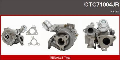 Casco CTC71004JR - Turbocompresseur, suralimentation droxauto.com