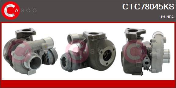 Casco CTC78045KS - Turbocompresseur, suralimentation droxauto.com