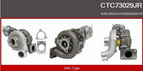 Casco CTC73029JR - Turbocompresseur, suralimentation droxauto.com