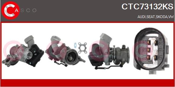 Casco CTC73132KS - Turbocompresseur, suralimentation droxauto.com