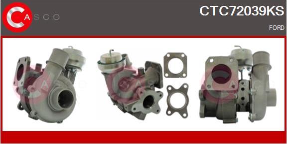 Casco CTC72039KS - Turbocompresseur, suralimentation droxauto.com