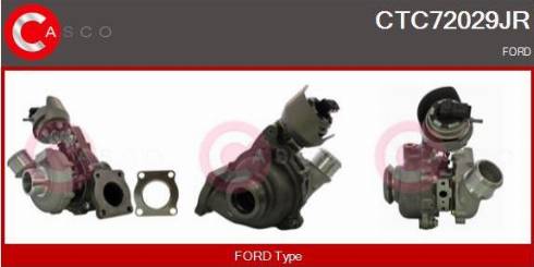 Casco CTC72029JR - Turbocompresseur, suralimentation droxauto.com