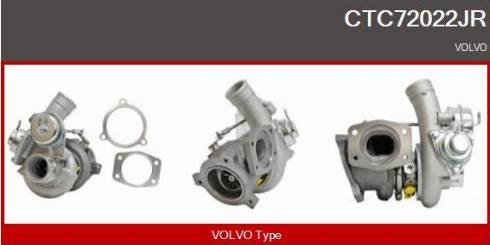 Casco CTC72022JR - Turbocompresseur, suralimentation droxauto.com