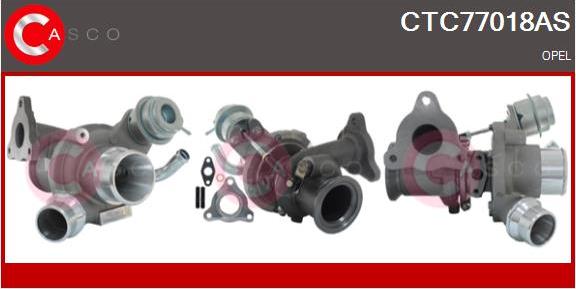 Casco CTC77018AS - Turbocompresseur, suralimentation droxauto.com