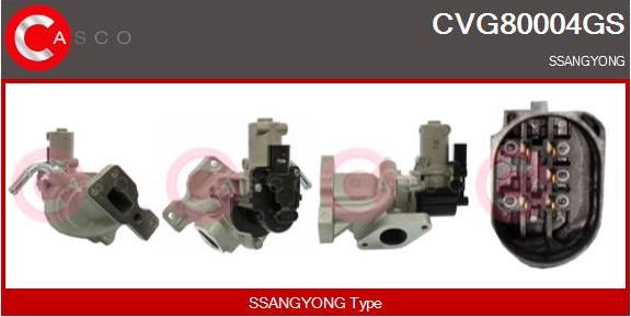 Casco CVG80004GS - Vanne EGR droxauto.com