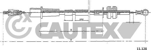 Cautex 485675 - Câble d'accélération droxauto.com
