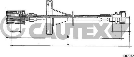 Cautex 019067 - Câble flexible de commande de compteur droxauto.com
