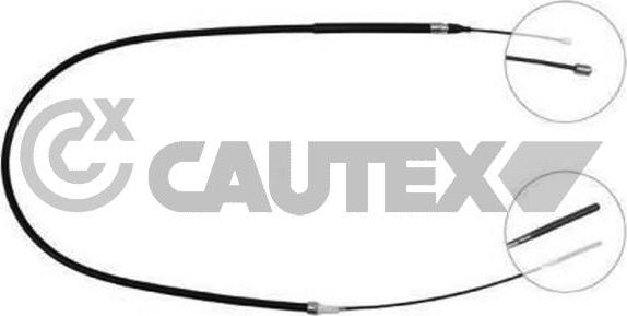 Cautex 019017 - Câble d'accélération droxauto.com