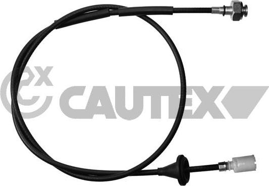 Cautex 038384 - Câble flexible de commande de compteur droxauto.com