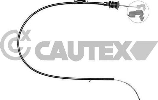 Cautex 025186 - Câble d'accélération droxauto.com