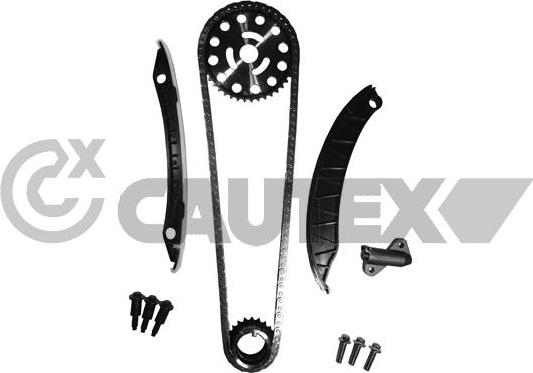 Cautex 021277 - Kit de distribution par chaîne droxauto.com