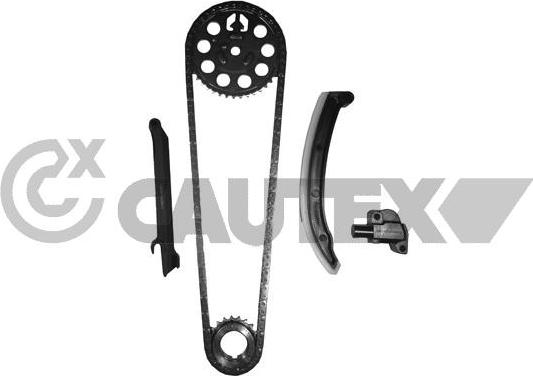 Cautex 186718 - Kit de distribution par chaîne droxauto.com