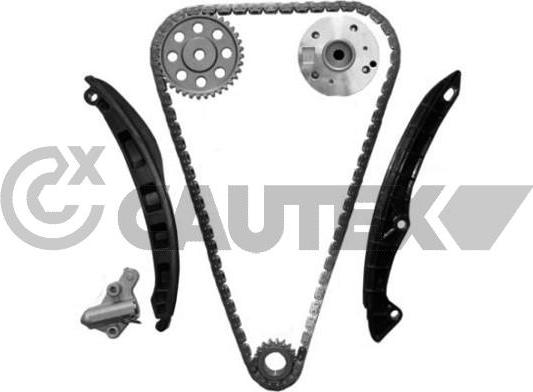 Cautex 752080 - Kit de distribution par chaîne droxauto.com