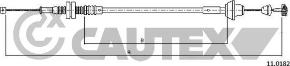 Cautex 761491 - Câble d'accélération droxauto.com