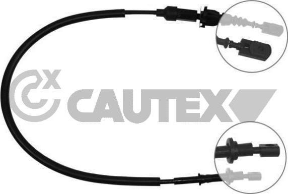 Cautex 761472 - Câble d'accélération droxauto.com