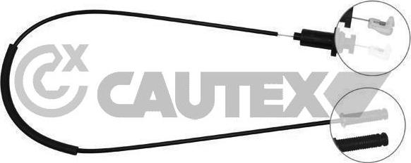 Cautex 761124 - Câble d'accélération droxauto.com