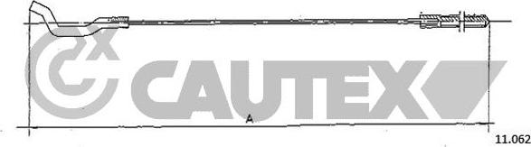 Cautex 763069 - Câble d'accélération droxauto.com