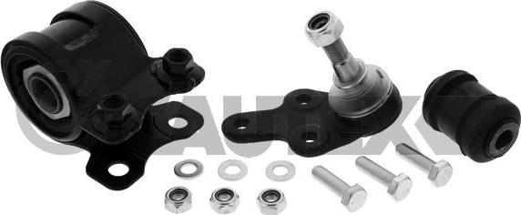 Cautex 774106 - Kit de réparation, bras triangulaire droxauto.com