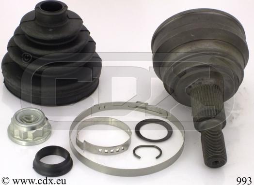 CDX 993 - Jeu de joints, arbre de transmission droxauto.com