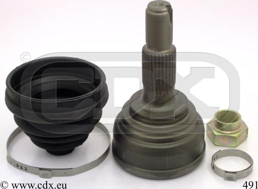 CDX 491 - Jeu de joints, arbre de transmission droxauto.com