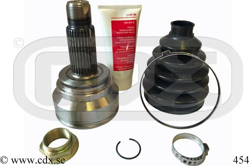 CDX 454 - Jeu de joints, arbre de transmission droxauto.com