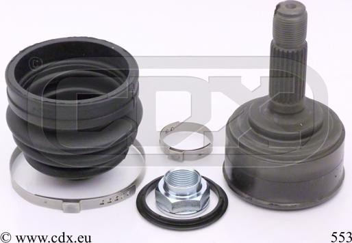 CDX 553 - Jeu de joints, arbre de transmission droxauto.com