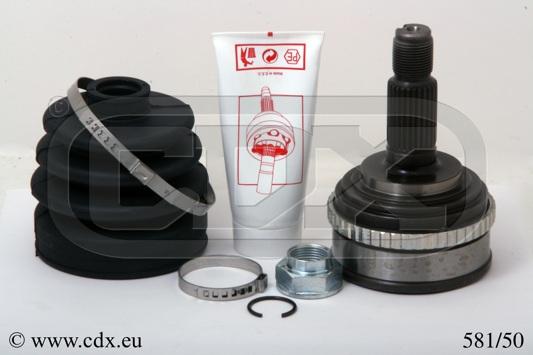 CDX 581/50 - Jeu de joints, arbre de transmission droxauto.com
