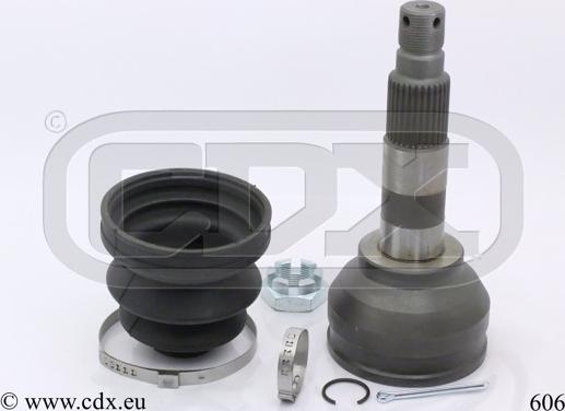 CDX 606 - Jeu de joints, arbre de transmission droxauto.com
