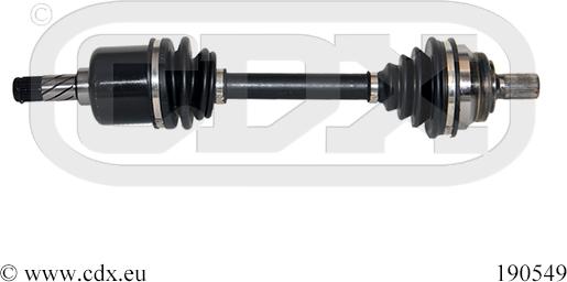 CDX 190549 - Arbre de transmission droxauto.com