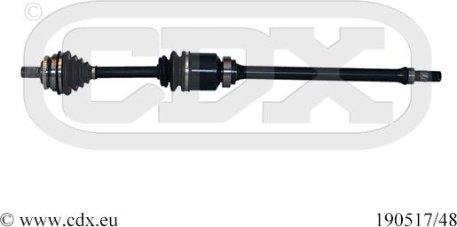 CDX 190517/48 - Arbre de transmission droxauto.com