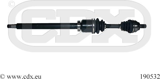 CDX 190532 - Arbre de transmission droxauto.com