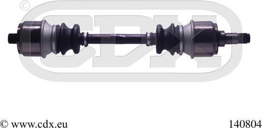CDX 140804 - Arbre de transmission droxauto.com