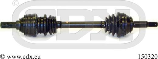 CDX 150320 - Arbre de transmission droxauto.com