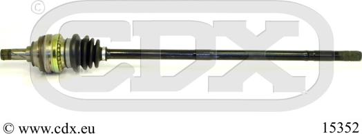 CDX 15352 - Joint, arbre de commande droxauto.com
